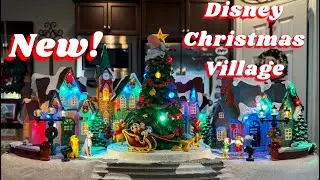 NEW! Disney Christmas Animated Village! 🎄Costco Disney Find 2023! 🎅🏻