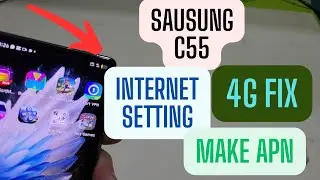 Samsung C55 Daul Sim Internet Setting 