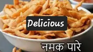 Salt Coated Shankarpali 😜 namakpara Recipe ☺️ salted Namakpare 😋