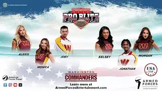 Pro Blitz Commanders Cheer // Armed Forces Entertainment