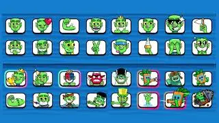 All Goblin Emotes Animation & Sound - Clash Royale