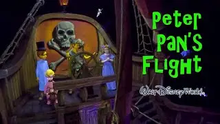 2017-08-15 Peter Pan's Flight On Ride Low Light HD POV Walt Disney World Magic Kingdom