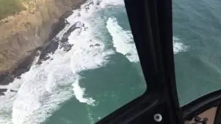 Coast to coast helicopter ride Auckland