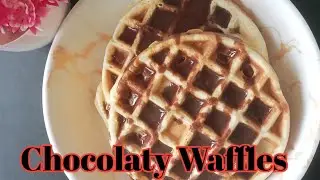 Chocolaty Waffles🧇#in mini waffle maker#cooking#recipe🧇 😋👌