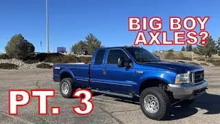 Coil Spring Swap F250 Rear Axle UPDATE
