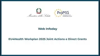 Web Infoday - EU4Health Workplan 2025 Joint Actions e Direct Grants – online, 09.09.2025