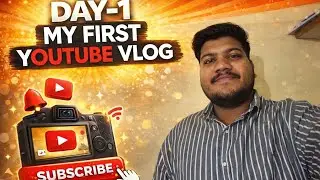 My First Vlog🥳