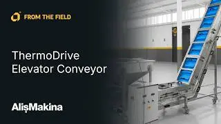 ThermoDrive Elevator Conveyor | Hygienic & Efficient Bulk Handling by Aliş Makina