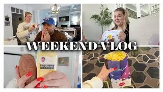 Вирусный TikTok: перекус, детская башня и свидание в кино | Видеоблог выходного дня