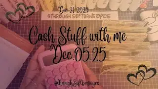 $651| Cash stuffing paycheck 1 of Dec2025| Getting back in the swing of things.. #debtfreejourney