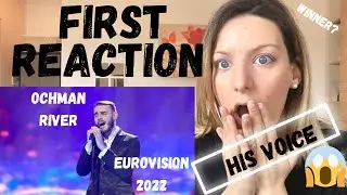 OCHMAN - RIVER / Poland Eurovision 2022 ITALIAN REACTION!!! Ludo&Cri