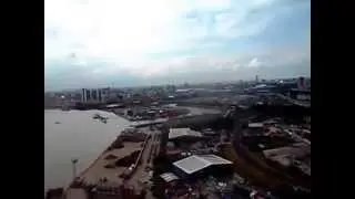 Music Video of Ride on London's Emirates Airline's Cable Car Ride (Speed-up version)