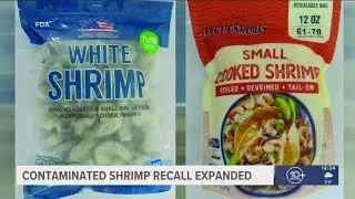 More frozen shrimp recalled for possible radioactive contamination