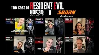 ★The Cast of 'RESIDENT EVIL' x SUNNY CHOW the founder of BU LU CHAI STUDIOS 布魯柴製作室 BIOHAZARD バイオハザード