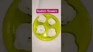 Beautiful Radish Flower Salad Decoration | Easy Salad Art Ideas for Party & Home