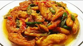 SO DELICIOUS!! Green Lombok Red Devil Fish Vilet Recipe #cooking #food #viletikan #culinary