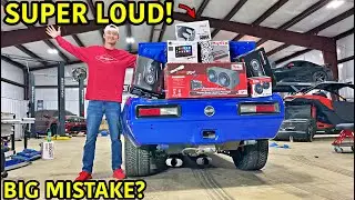 Наш Camaro 1967 года, переделанный в LT4, получил невероятную стереосистему!!!