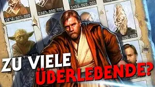 Haben zu viele Jedi die Order 66 überlebt? Vergleich Kanon zu Legends
