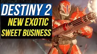Destiny 2 SWEET BUSINESS EXOTIC ENERGY AUTO RIFLE GAMEPLAY - Sweet Business Perks