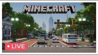 Building A Minecraft City With Viewers! EP5