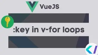 How to use the :key attribute for looping with v-for in VueJS