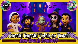 Knock! Knock! Trick or Treat! | Halloween Song for Kids | Magic Mini Monsters #magicminimonsters
