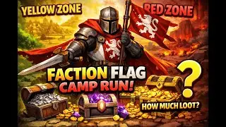 Albion Online LIVE | Open World Loot Test: Yellow & Red Zone Camps Only