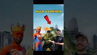 HULK VS SPIDER MAN 😨🔥 INDIAN BIKE DRIVING 3D #shorts #gaming #hulk