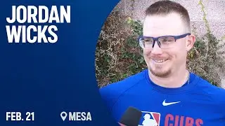 Jordan Wicks has 'something to prove' this spring for Cubs