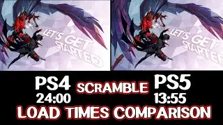Atlus games load time comparison PS4 vs PS5