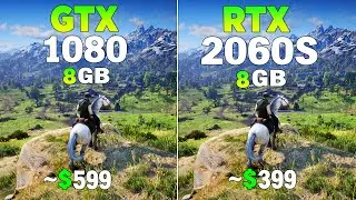 GTX 1080 vs RTX 2060 Super - Test in 8 Games
