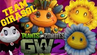 JUGANDO TODAS LAS GIRASOLES en Plants vs zombies gw2
