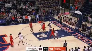 Auburn Women's Basketball Offensive highlights vs Mississippi State