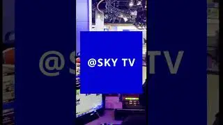 Mila Walenda in SKY Sport News TV Studio. #MilaWalenda #SKYSportNews #specialguest