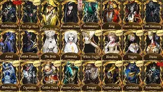 ALL HUNTERS S-TIER SKINS & ANIMATIONS! (Identity V)