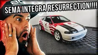 Сборка грандиозного полноприводного монстра Acura Integra K24 — полная реставрация @throtl