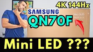 Samsung QN70F NEO QLED MINI LED: ХОРОШО ИЛИ РАЗОЧАРОВАНИЕ?