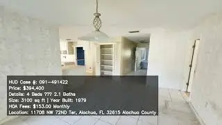 091 491422 11708 NW 72ND Ter Alachua FL 32615 Alachua County