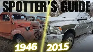 Showcasing the 80 Year Evolution of the Dodge Truck