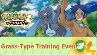 Pokemon Masters - Grass Type Training Event (Single & Co-op)