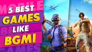 Top 5 Best Alternatives of BGMI 🔥 Best Battle Royal Games 2022