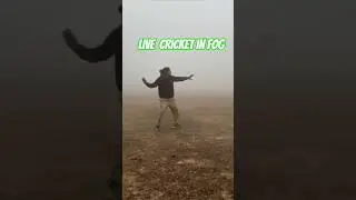 live cricket match in fog #shorts #ytshorts #youtubeshorts #viral #viralshort #fog #cricket #new