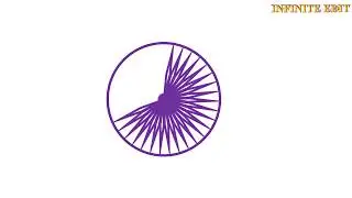 Ashok Chakra Motion | make in power point | power point tutorial | infinite edit