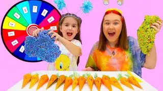 Ruby and Bonnie Mystery Slime Challenge