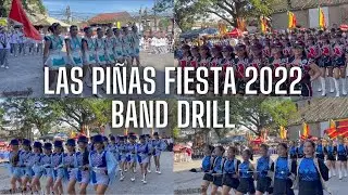 Las Piñas Fiesta Band Drill 2022 | Steven Mateo TV