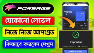 How to upgrade level in forsage | Forsage level upgrade in busd | Chimon tech point