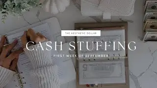 Cash Stuffing | $1,150 | Self-Employed Income | Sinking Funds + Debt Snowball | Dave Ramsey Inspired