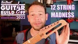 I finally designed a 12 string headstock that I like. GGBO2022 part2