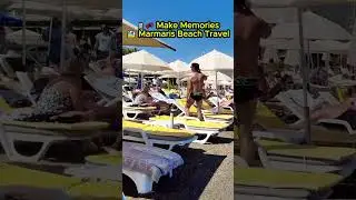 ❤ Безрассуд в море 🐚 Marmaris Beach Day | Mugla Burquoise Waters & Beach Life