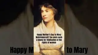 And she literally birthed the great Mary Shelly! #history #literature #enlightenmentera